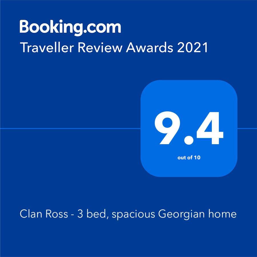 Clan Ross - 3 Bed, Spacious Georgian Home Stirling Exteriör bild